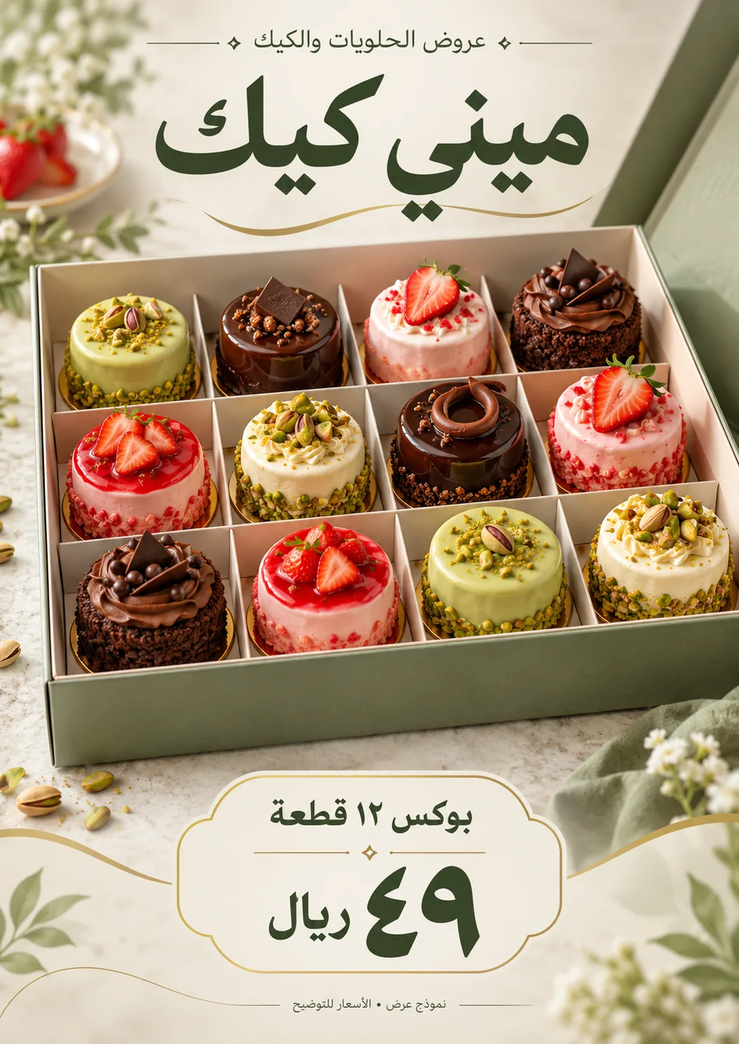 عروض الحلويات والكيك — الصورة 3